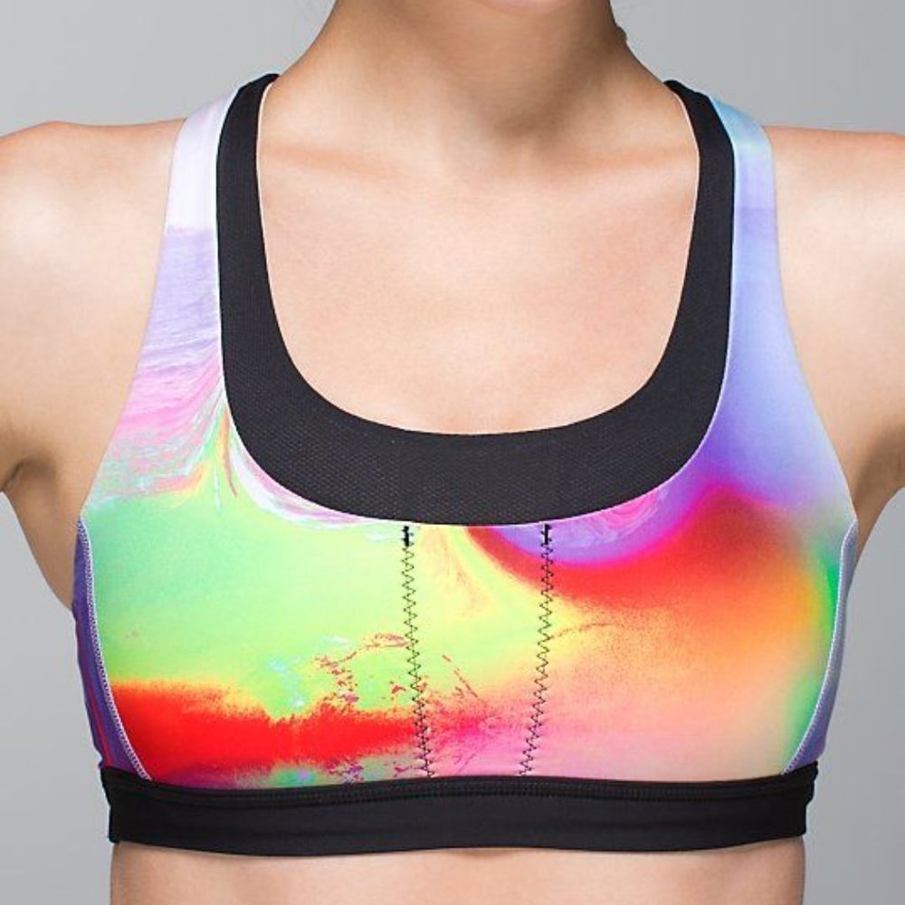 Lululemon Seawheese 2014 Run: Stuff Your Bra II SIze 4 - Picture 1 of 5